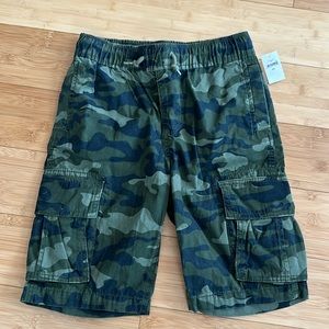 NWT Gap Kids Camo Cargo Shorts size XXL